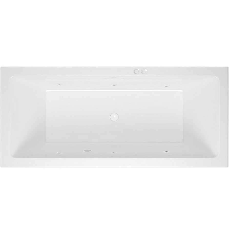 Ванна гидромассажная Excellent Heaven Slim "SOFT" WAEX.HEV17S.SOFT.WH 170x75 (белый), каркас, слив-перелив